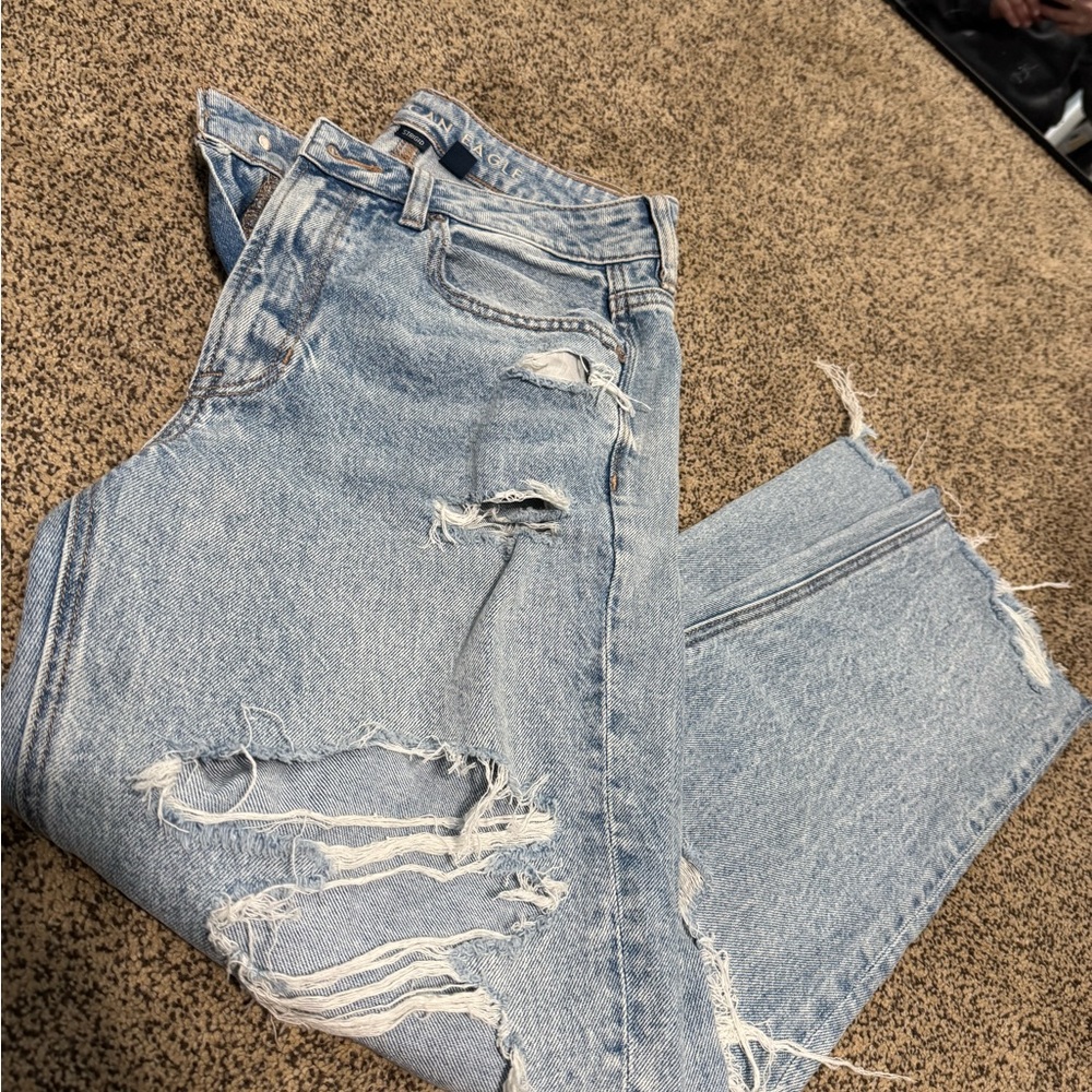 American Eagle Outfitters Light Blue Denim